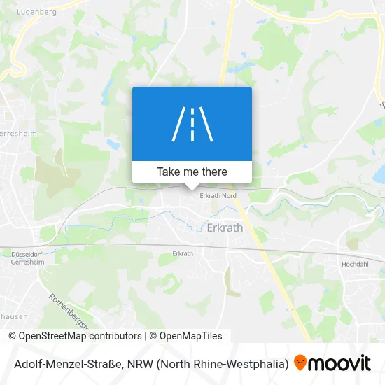 Adolf-Menzel-Straße map