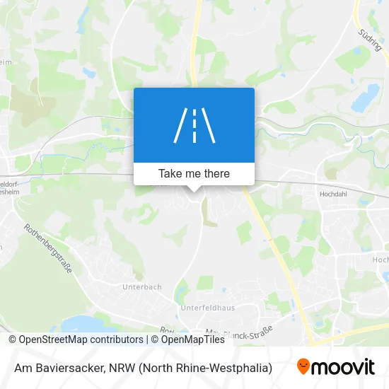 Карта Am Baviersacker