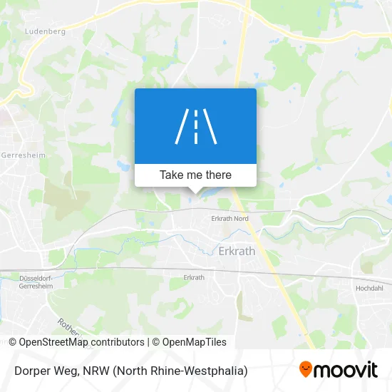 Карта Dorper Weg