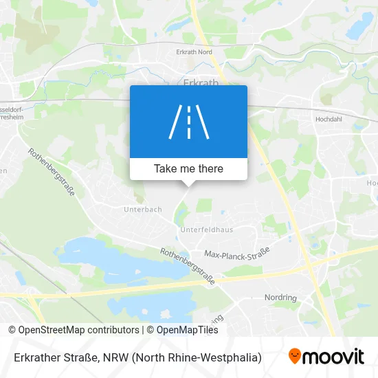 Erkrather Straße map