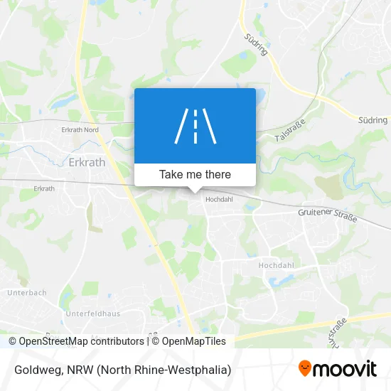 Карта Goldweg