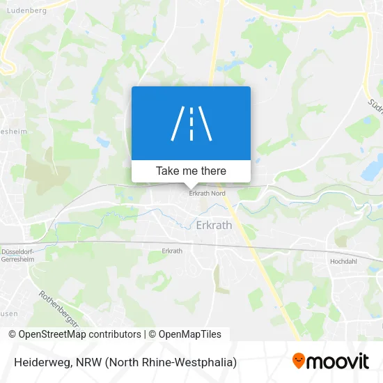 Карта Heiderweg