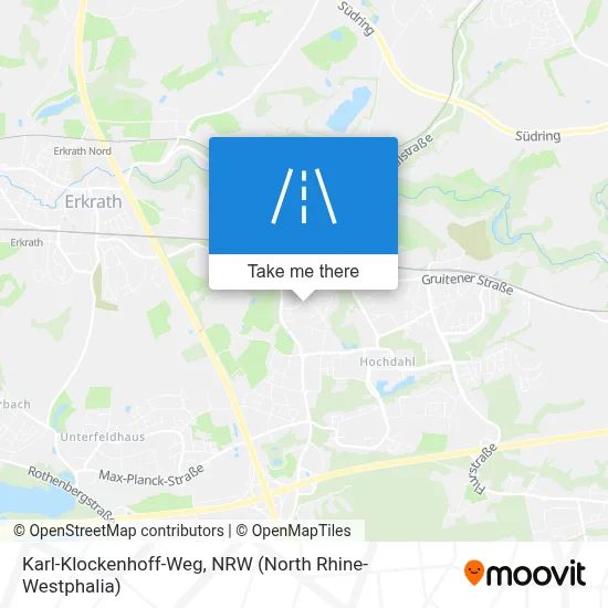 Karl-Klockenhoff-Weg map