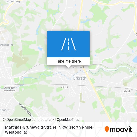 Matthias-Grünewald-Straße map
