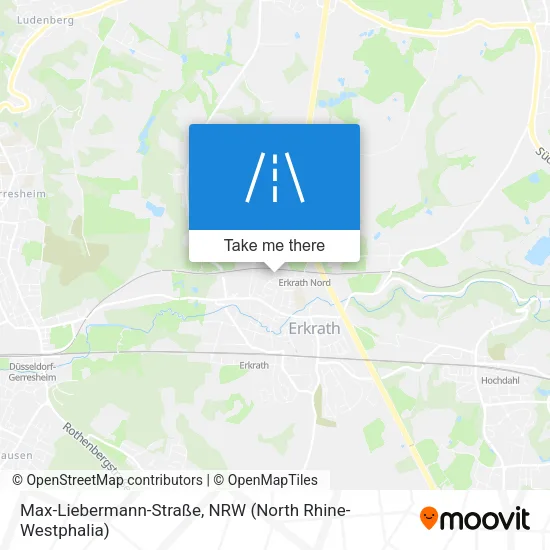 Карта Max-Liebermann-Straße