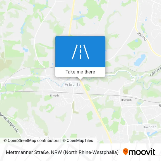 Mettmanner Straße map