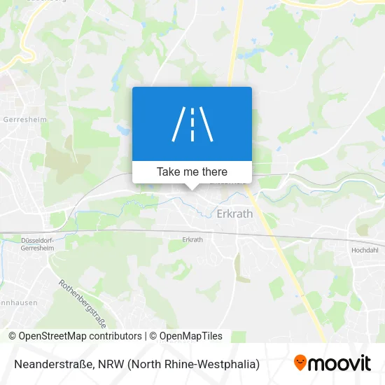 Карта Neanderstraße