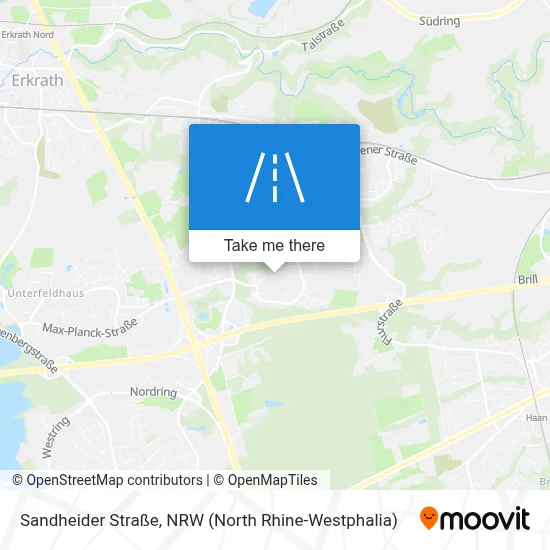 Sandheider Straße map