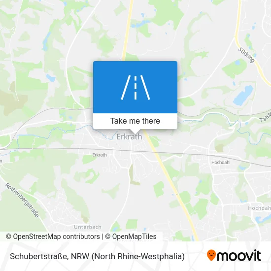 Карта Schubertstraße