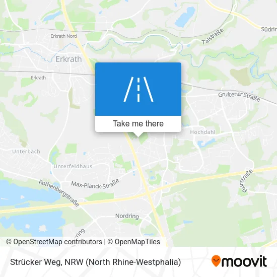 Карта Strücker Weg