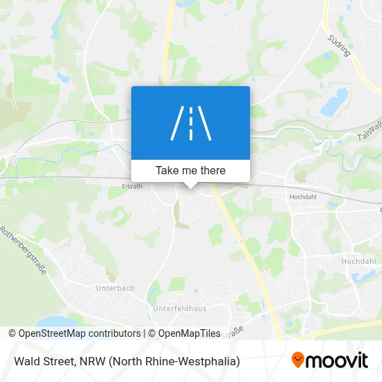 Waldstraße map