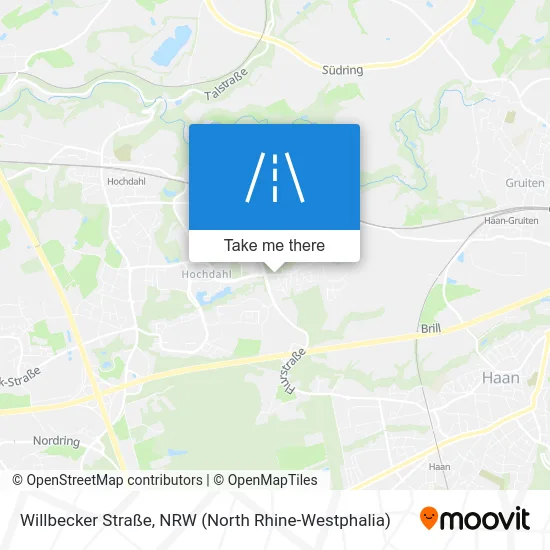 Карта Willbecker Straße
