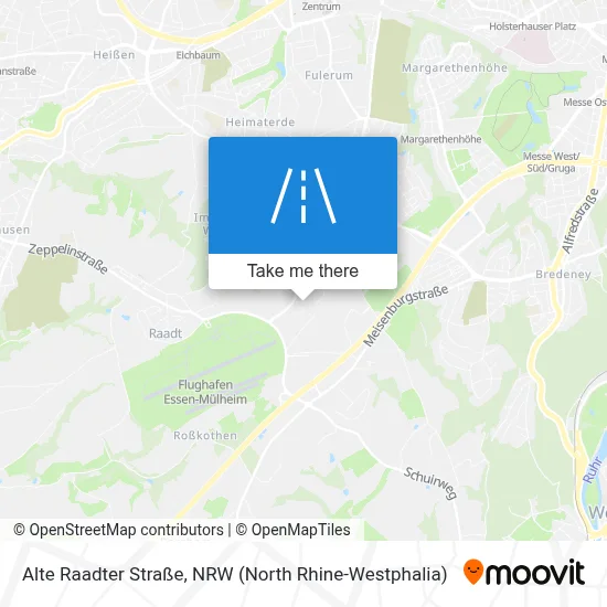 Alte Raadter Straße map