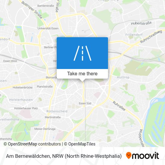 Am Bernewäldchen map
