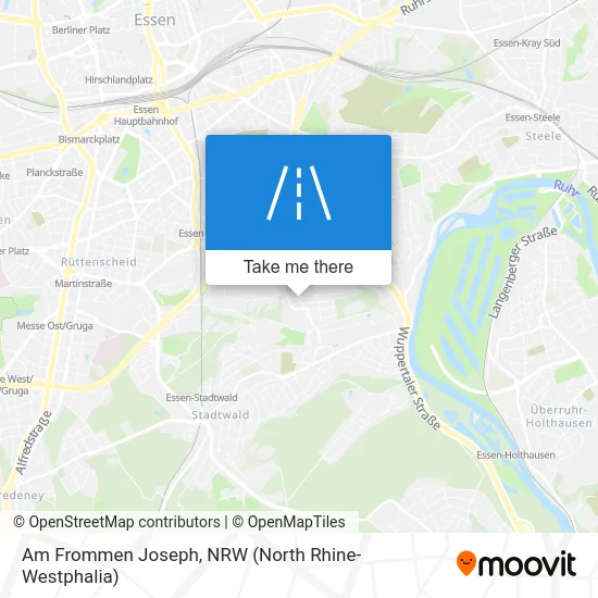 Карта Am Frommen Joseph