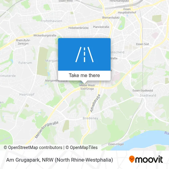 Am Grugapark map