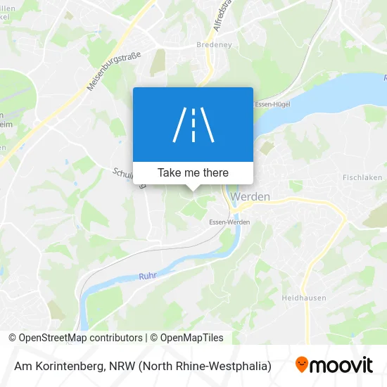 Карта Am Korintenberg