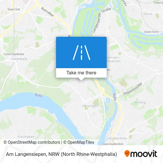 Карта Am Langensiepen