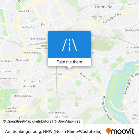 Am Schlangenberg map