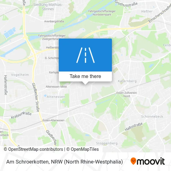 Am Schroerkotten map