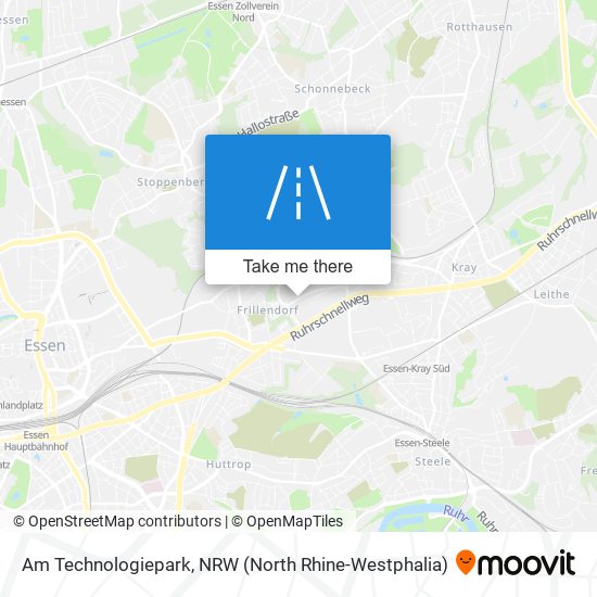 Am Technologiepark map