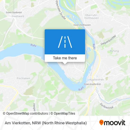 Карта Am Vierkotten