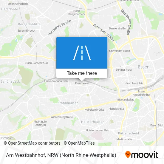 Am Westbahnhof map