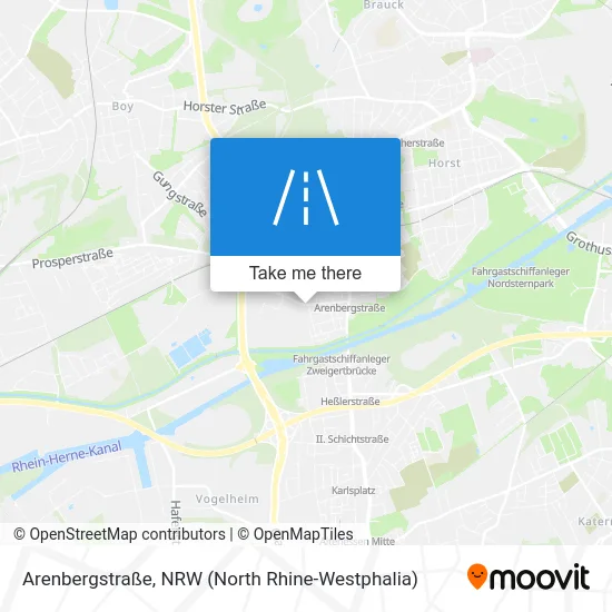 Карта Arenbergstraße