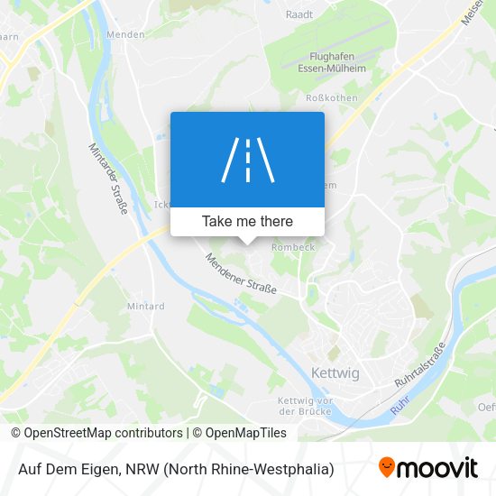 Auf Dem Eigen map