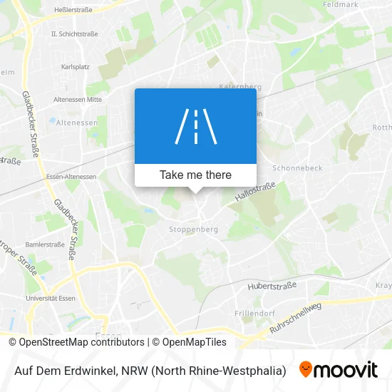 Карта Auf Dem Erdwinkel