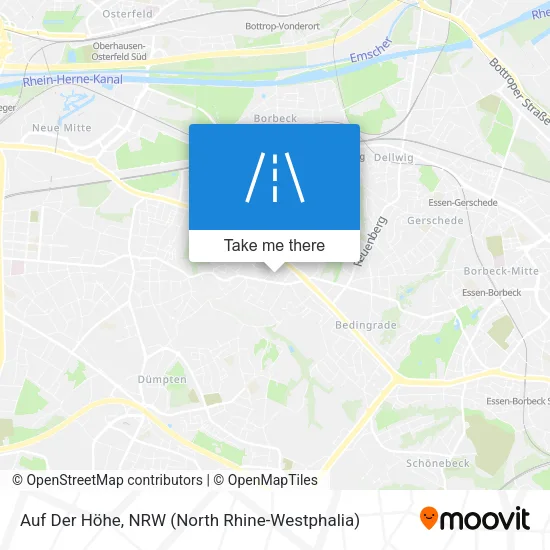Карта Auf Der Höhe