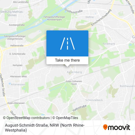 August-Schmidt-Straße map