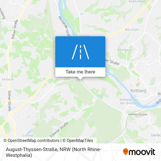 August-Thyssen-Straße map