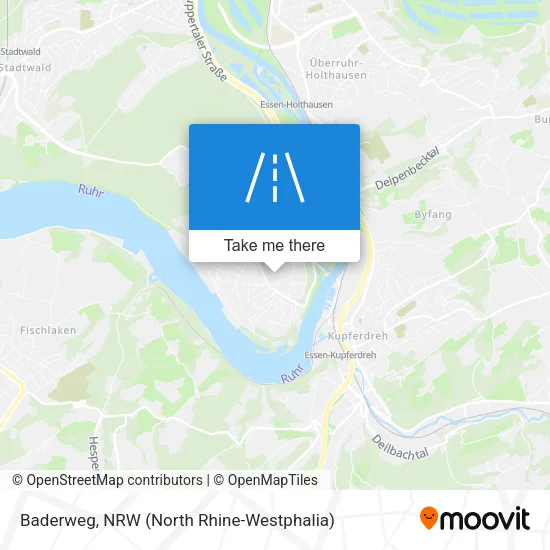 Карта Baderweg