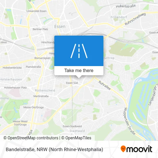 Bandelstraße map