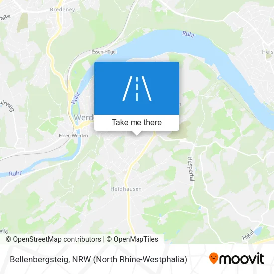 Карта Bellenbergsteig