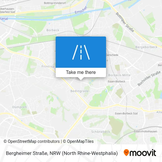 Bergheimer Straße map