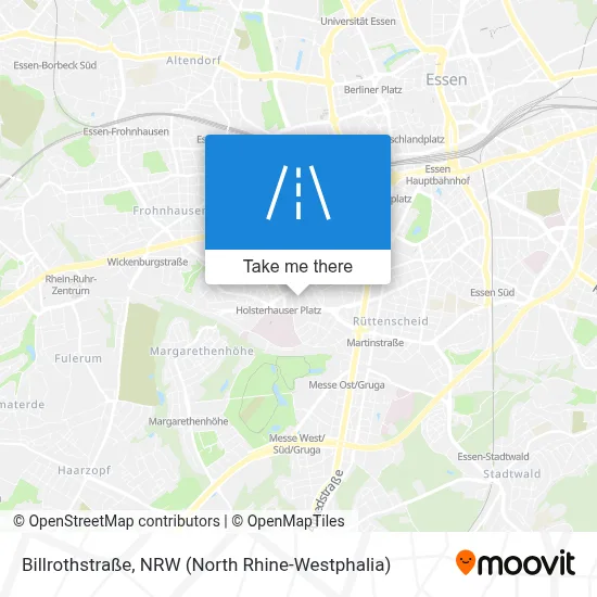 Billrothstraße map
