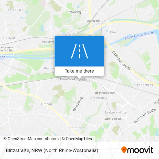 Карта Blitzstraße