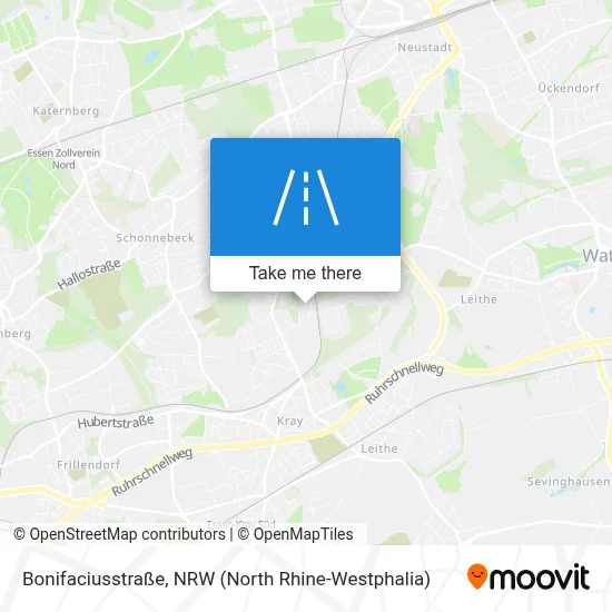 Bonifaciusstraße map