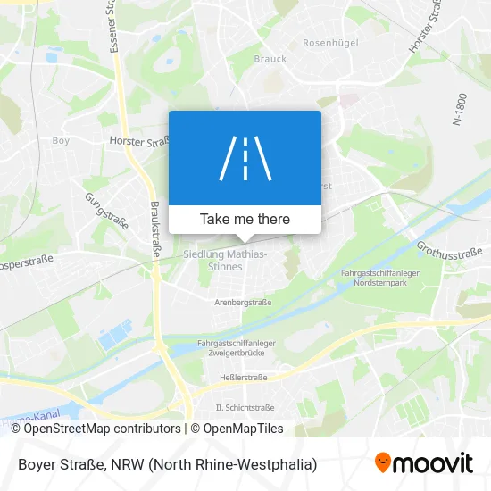 Карта Boyer Straße
