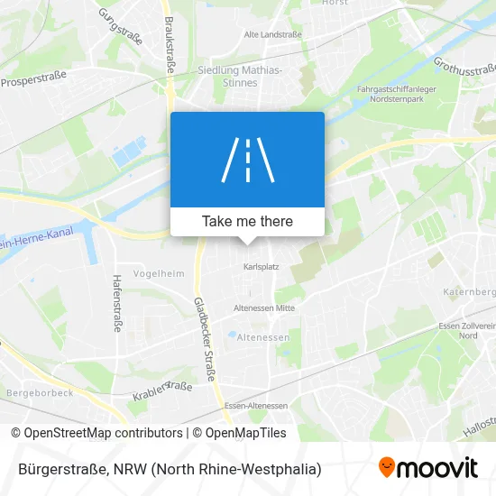 Bürgerstraße map