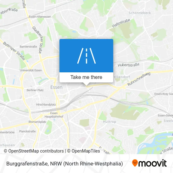 Карта Burggrafenstraße