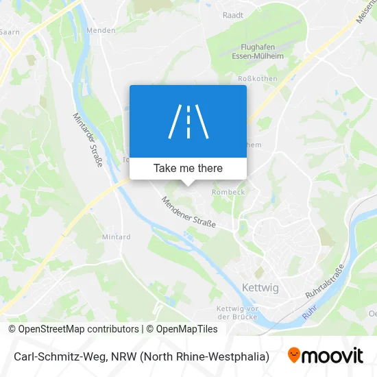 Carl-Schmitz-Weg map