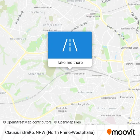 Clausiusstraße map