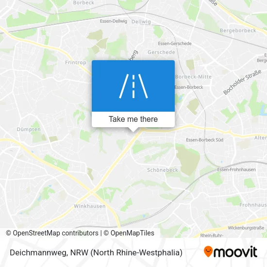 Карта Deichmannweg