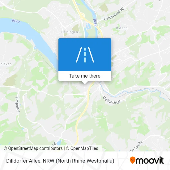 Карта Dilldorfer Allee