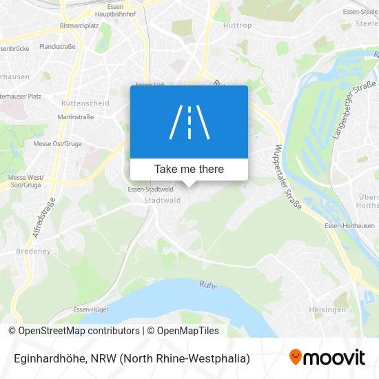 Eginhardhöhe map