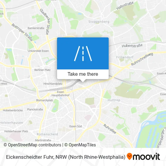 Eickenscheidter Fuhr map