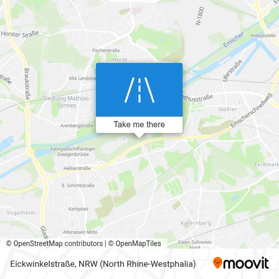 Eickwinkelstraße map